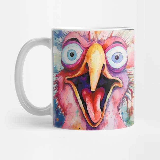 Funny Chicken by Geminiartstudio